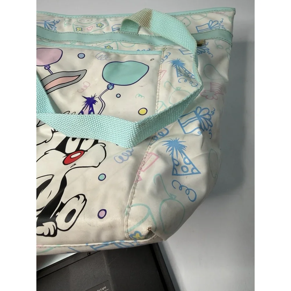 Vintage Baby Boom 1997 Baby Looney Tunes Diaper Bag